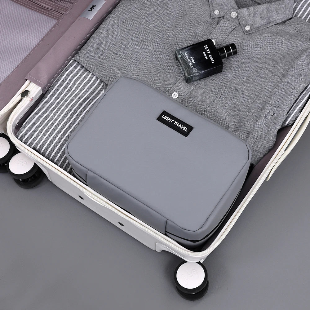 Large Waterproof Toiletry Bag – Portable Travel Organizer for Men and Women
