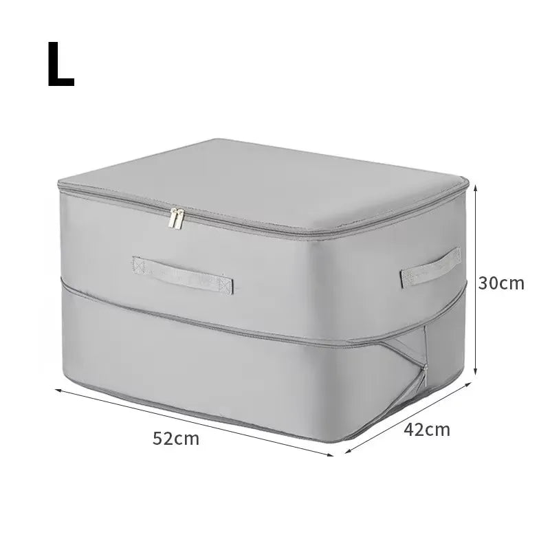 Self-Compression Storage Bag – Large Capacity Duvet Organizer for Moving