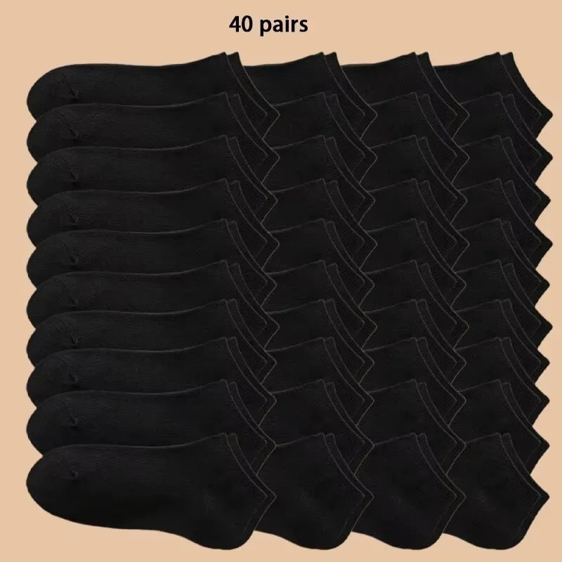 Men's Breathable Ankle Socks – Moisture Wicking Business for Daily Sport