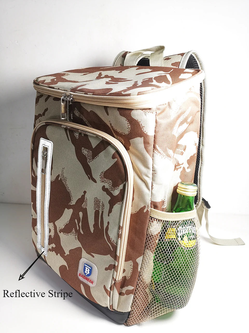 Insulated Cooler Backpack – 20L Leakproof Bag for Picnic Camping and Travel