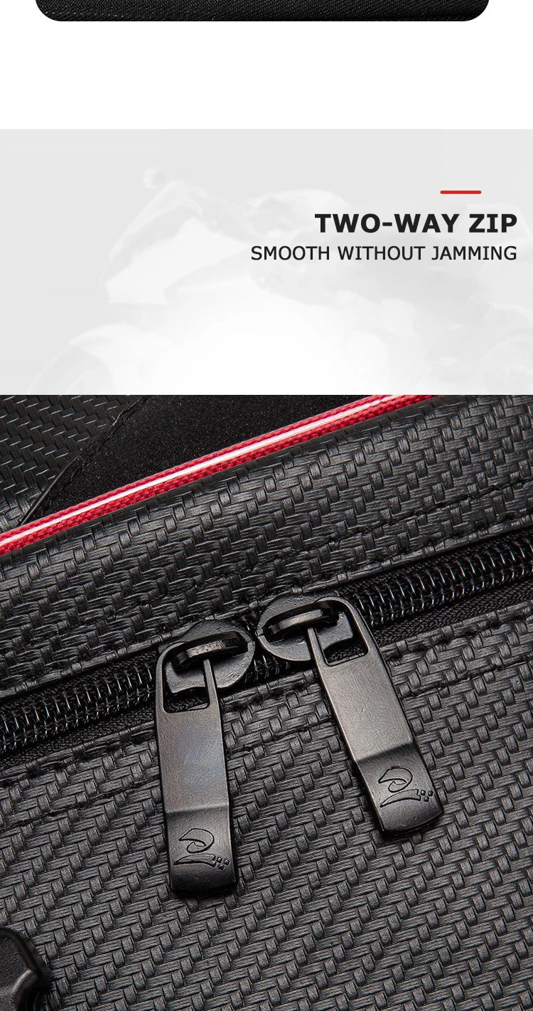 Waterproof Motorcycle Tail Bag – Large Capacity Luggage for Travel