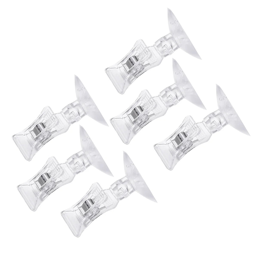 Aquarium Feeding Clips – Suction Cup Clamps for Seaweed Algae Lettuce