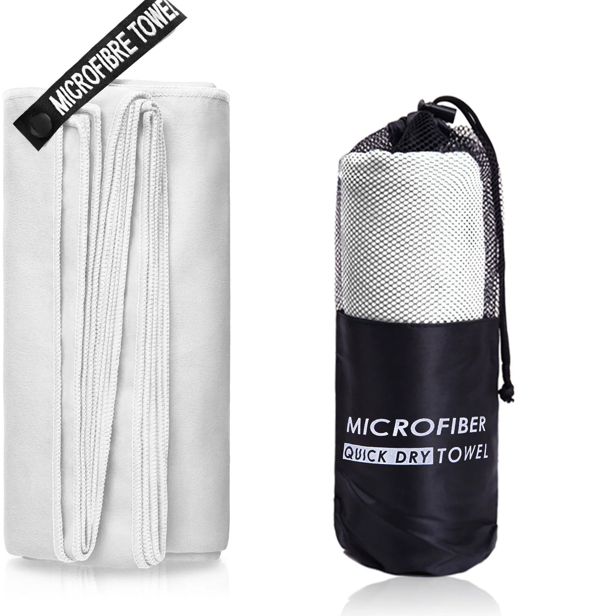 Quick-Drying Microfiber Sports Towel – Compact Gym and Camping Accessories