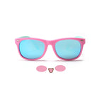 Polarized TR90 Kids Sunglasses – UV400 Silicone Shades for Outdoor Activities