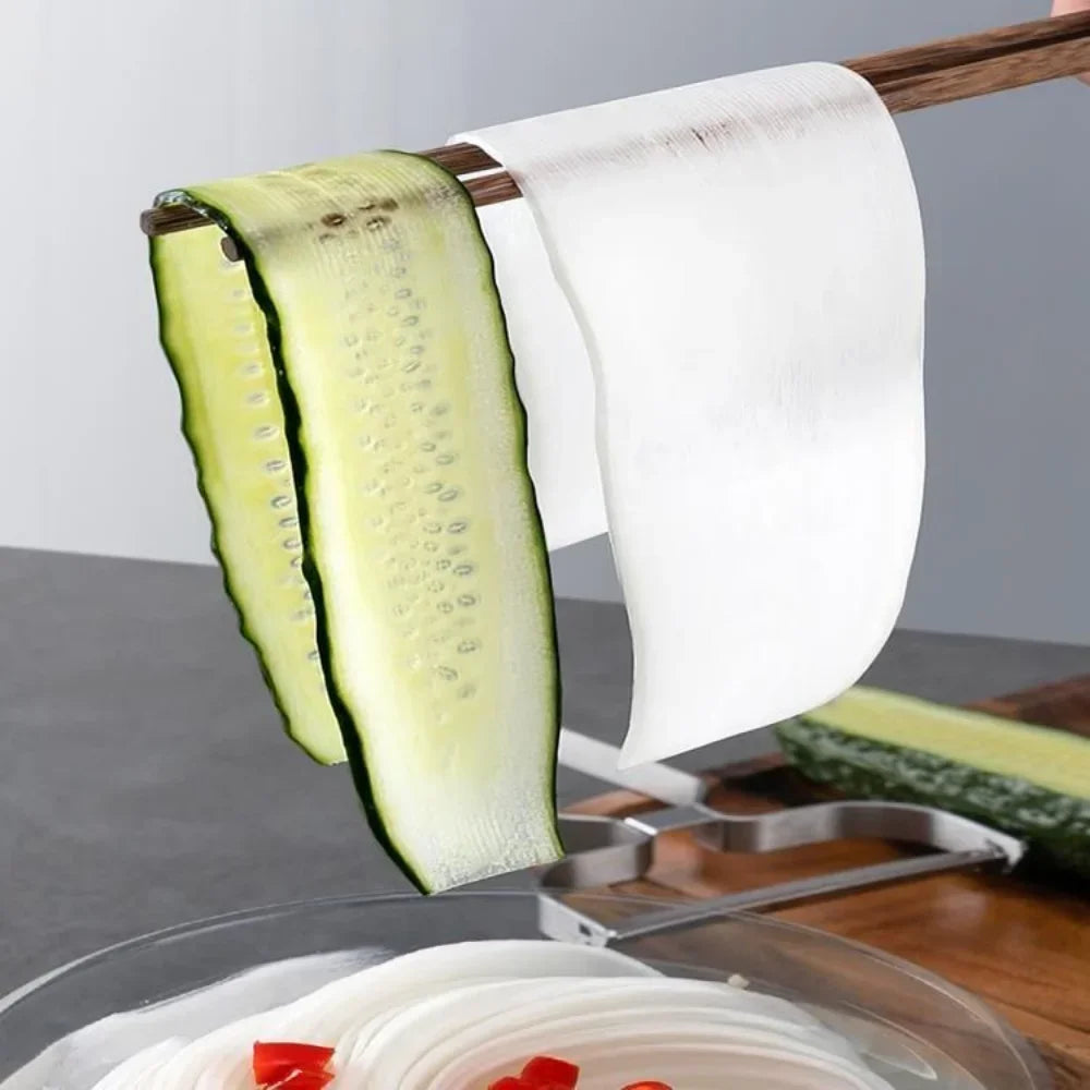Stainless Steel Vegetable Slicer – Thin Paring Knife for Kitchen Prep