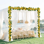 Artificial Sunflower Vine – Silk Garland for Wedding Home Garden Decor