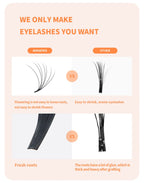 Easy Fanning Volume Lashes – Premium Matte Soft Extensions for Eyelash Artistry