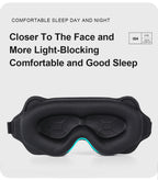 Soft 3D Sleeping Mask – Breathable Light Blocking Eyeshade for Travel