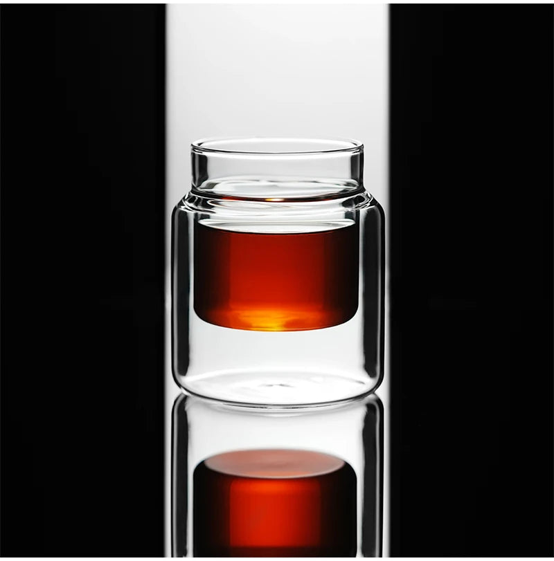 Double Wall Glass Coffee Mugs – Borosilicate Espresso Cups for Baristas