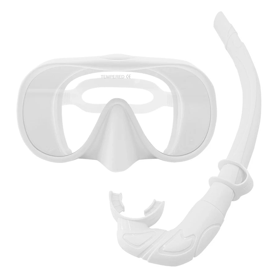 Full Face Snorkel Mask – Anti-Fog Panoramic Diving Goggles for Underwater Swimming
