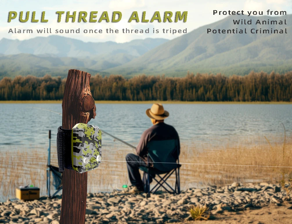 Perimeter Trip Wire Alarm – Portable Security for Camping and Fishing
