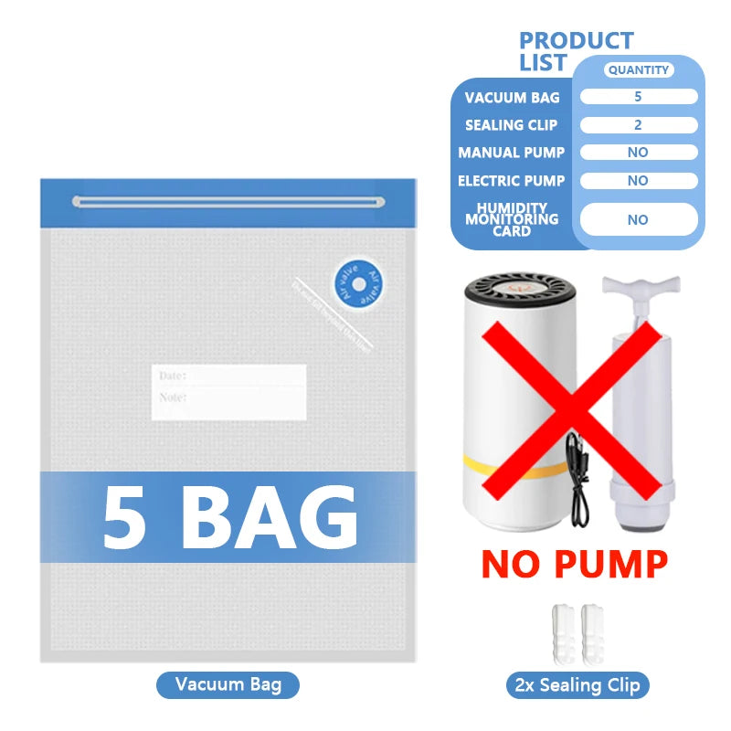 Filament Vacuum Storage Bags – Moisture-Proof Seal for 3D Printer Materials