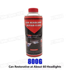 Car Headlight Restoration Kit – Professional Lens Repair Liquid Tool