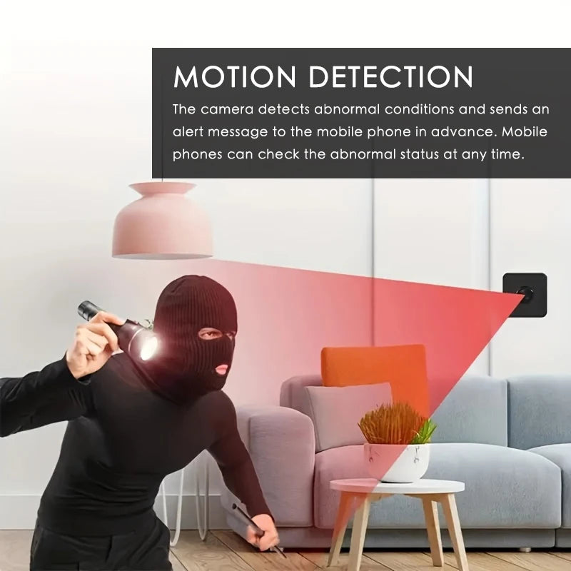 HD Mini WiFi Security Camera – Wireless 1080P Video Recorder for Home Monitoring