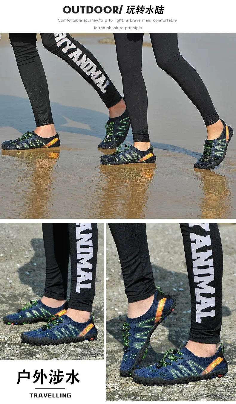 Quick-Dry Aqua Shoes – Barefoot Water Sneakers for Swimming and Beach