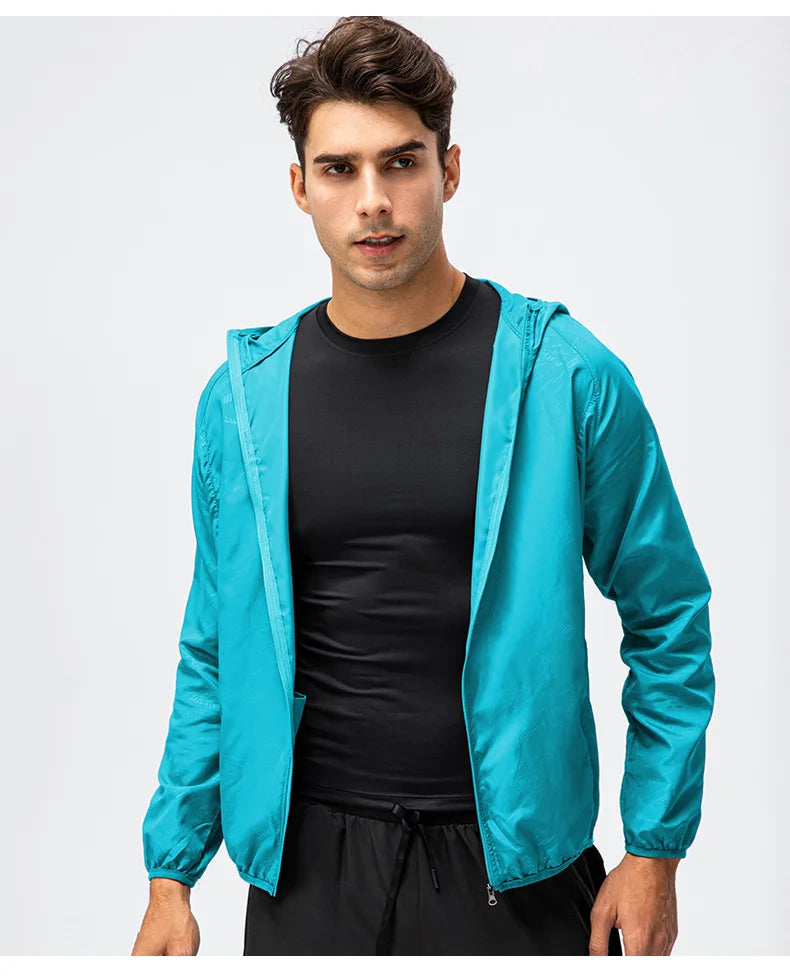 Waterproof Windbreaker Jacket – Sun Protection for Outdoor Hiking and Fishing