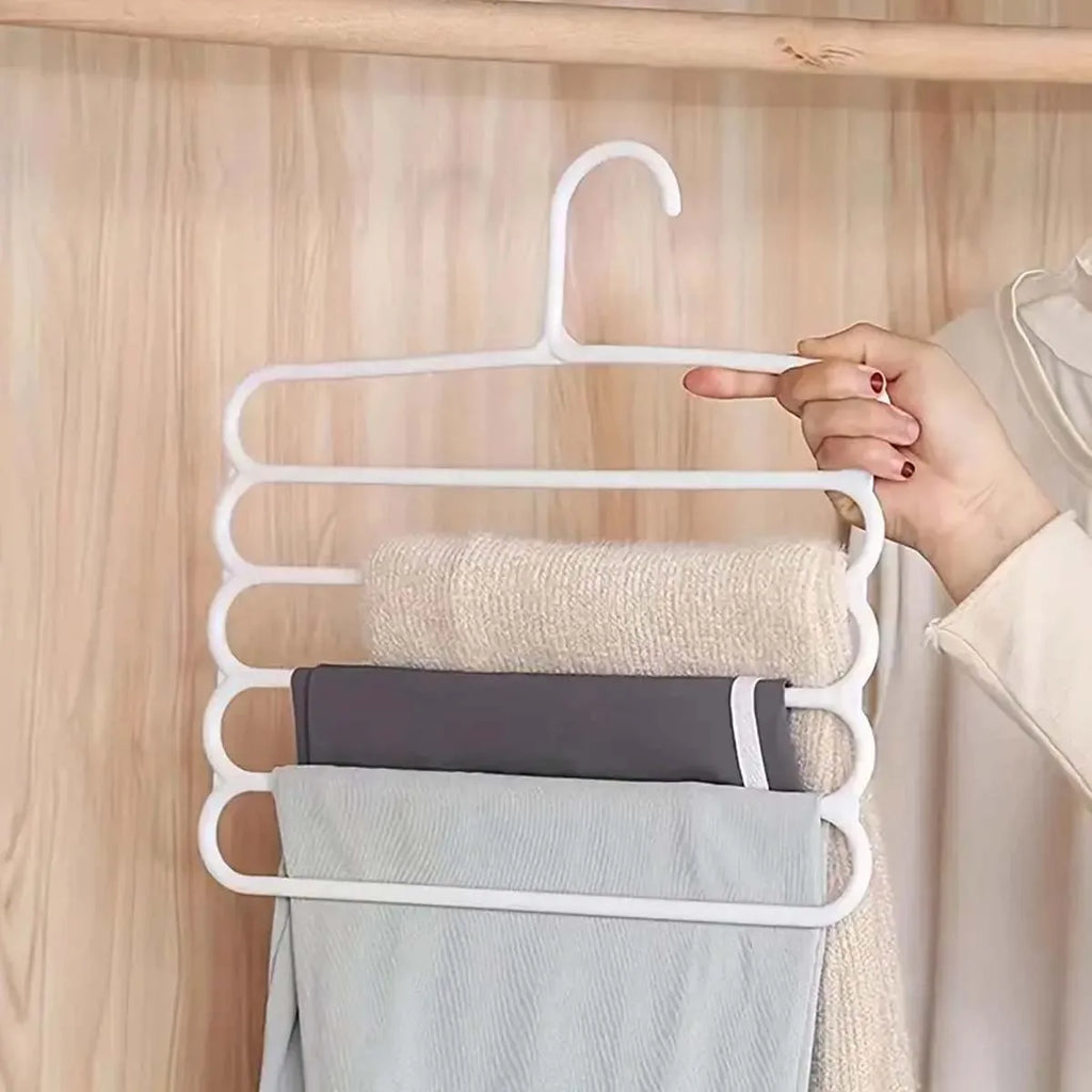 Multi-Layer Pants Hanger – Space Saving Rack for Closet Organization