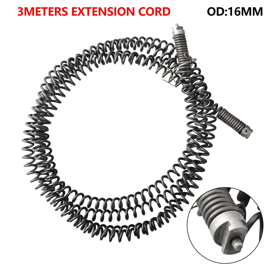 Drain Clog Remover Spring Drill Connector for Pipe Blockage – Kairo ...