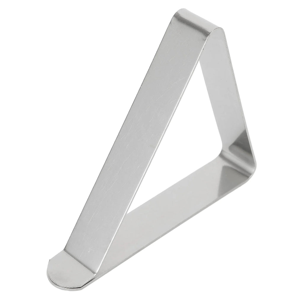 Stainless-Steel Tablecloth Clips – Adjustable Holders for Picnic and Wedding