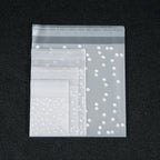 Matte Polka Dot Self-Adhesive Bags – OPP Plastic Wrappers for Party Favors