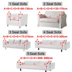 Jacquard Stretch Sofa Cover – Elastic Slipcover for L Shape and Standard Couches