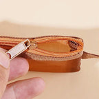Transparent Mesh Zipper Pouch – Compact Organizer for Travel and Cables