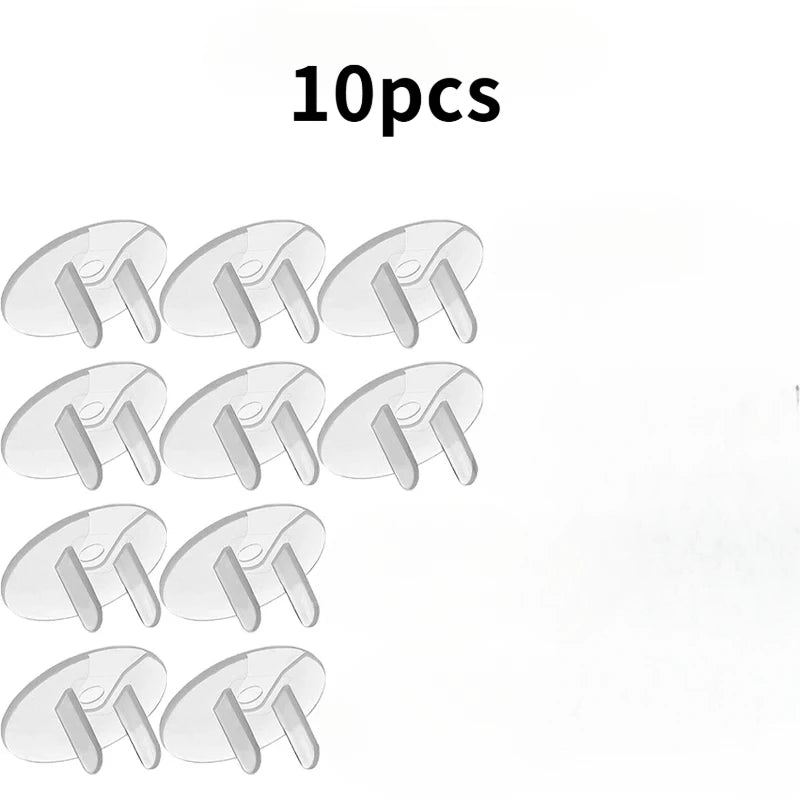 Clear Childproof Outlet Covers – Baby Safety Electrical Socket Protectors for Home