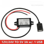 DC Buck Converter – Step Down Voltage Adapter for Car Power Supply