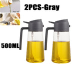Oil Spray Bottle – Kitchen Vinegar Sprayer for BBQ Cooking and Baking