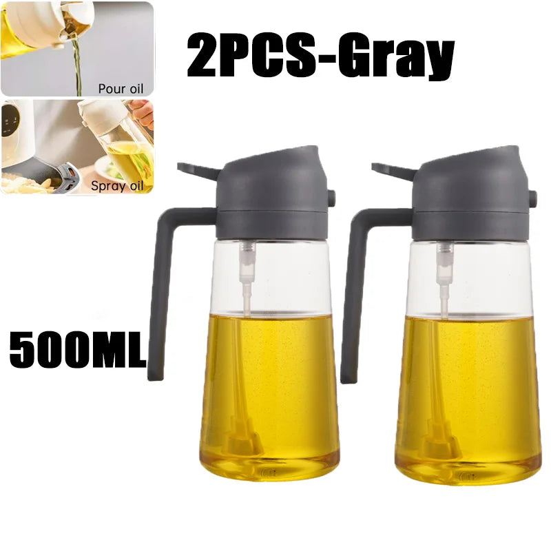 Oil Spray Bottle – Kitchen Vinegar Sprayer for BBQ Cooking and Baking