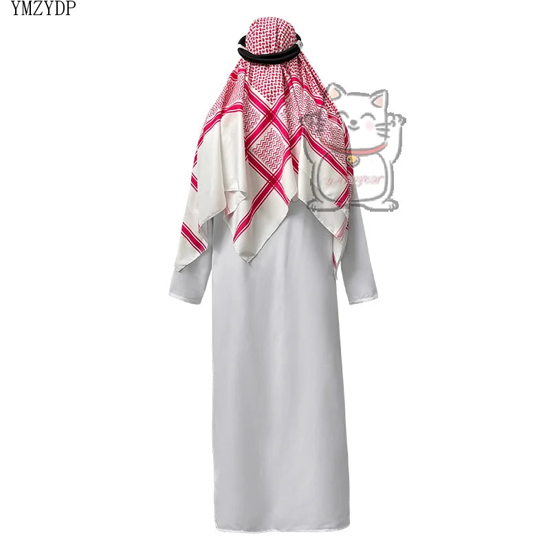 Arabian Prince Costume – Adult Shepherd Robe for Halloween Cosplay