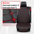 Universal PU Leather Car Seat Cover – Minimalist Soft Cushion for Auto Interior