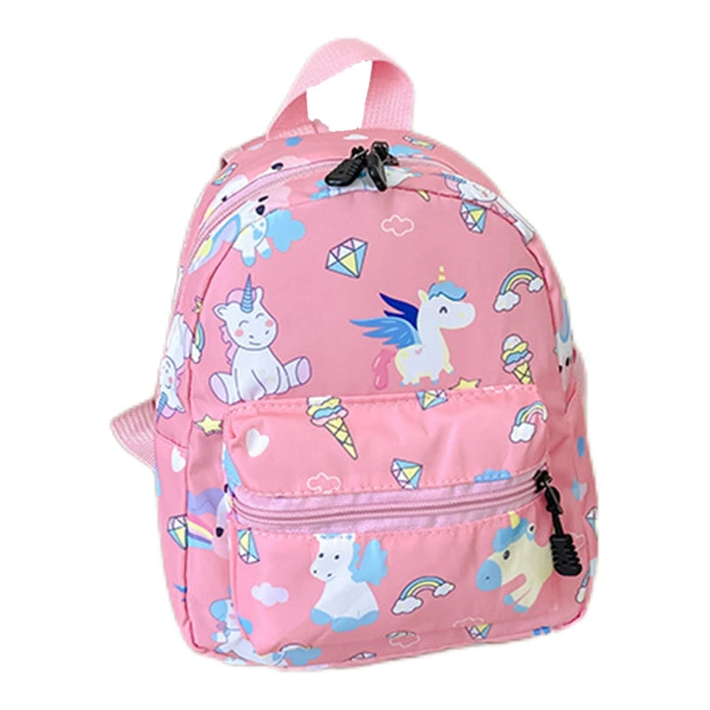 Dinosaur Cartoon Backpack – Waterproof Kids Schoolbag for Kindergarten