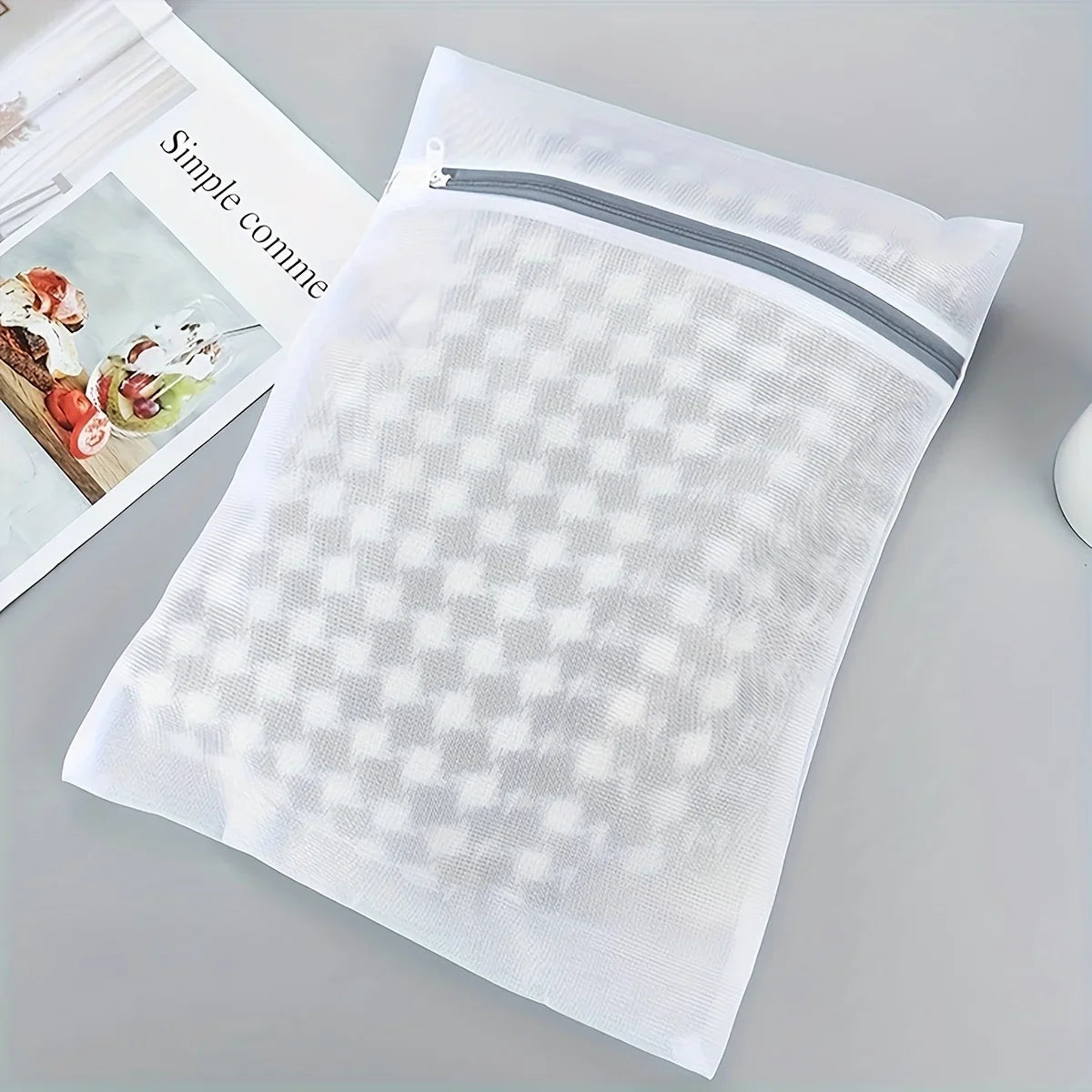 Honeycomb Mesh Laundry Bags – Durable Protective Net for Delicates Wash