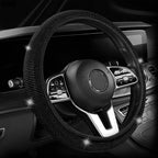 Crystal Rhinestone Steering Wheel Cover – Sparkling Auto Interior Decoration
