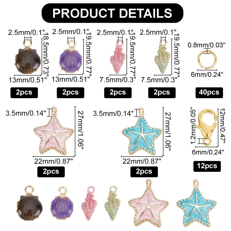 Christmas Enamel Stitch Markers – Alloy Crochet Charms for Knitting Projects