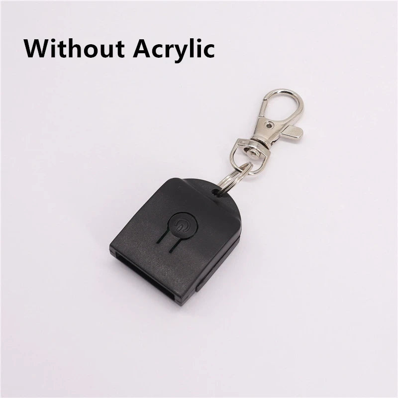 Acrylic LED Keychain – RGB Light Up Key Pendant for DIY Wedding Decor Gifts