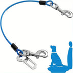 Chew-Proof Dog Car Harness – Durable Safety Seat Belt for Travel