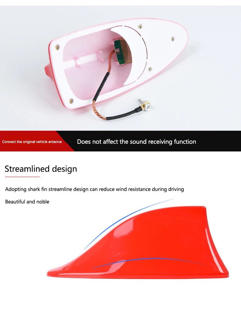 Shark Fin Roof Antenna – Signal Boosting Aerial for Peugeot Models
