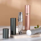 Refillable Aluminum Perfume Atomizer – Portable Spray Bottle for Travel