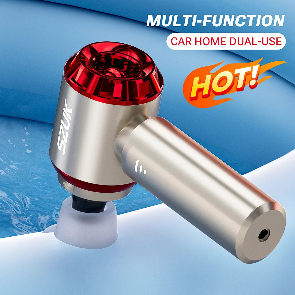 Portable Cordless Handheld Vacuum – High-Power Suction for Car and Home