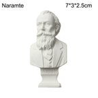 Mini Greek Mythology Bust – Plaster Sculpture for Art Drawing Practice