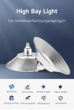 Waterproof LED Garage Bay Light – Aluminum High Brightness for Warehouse