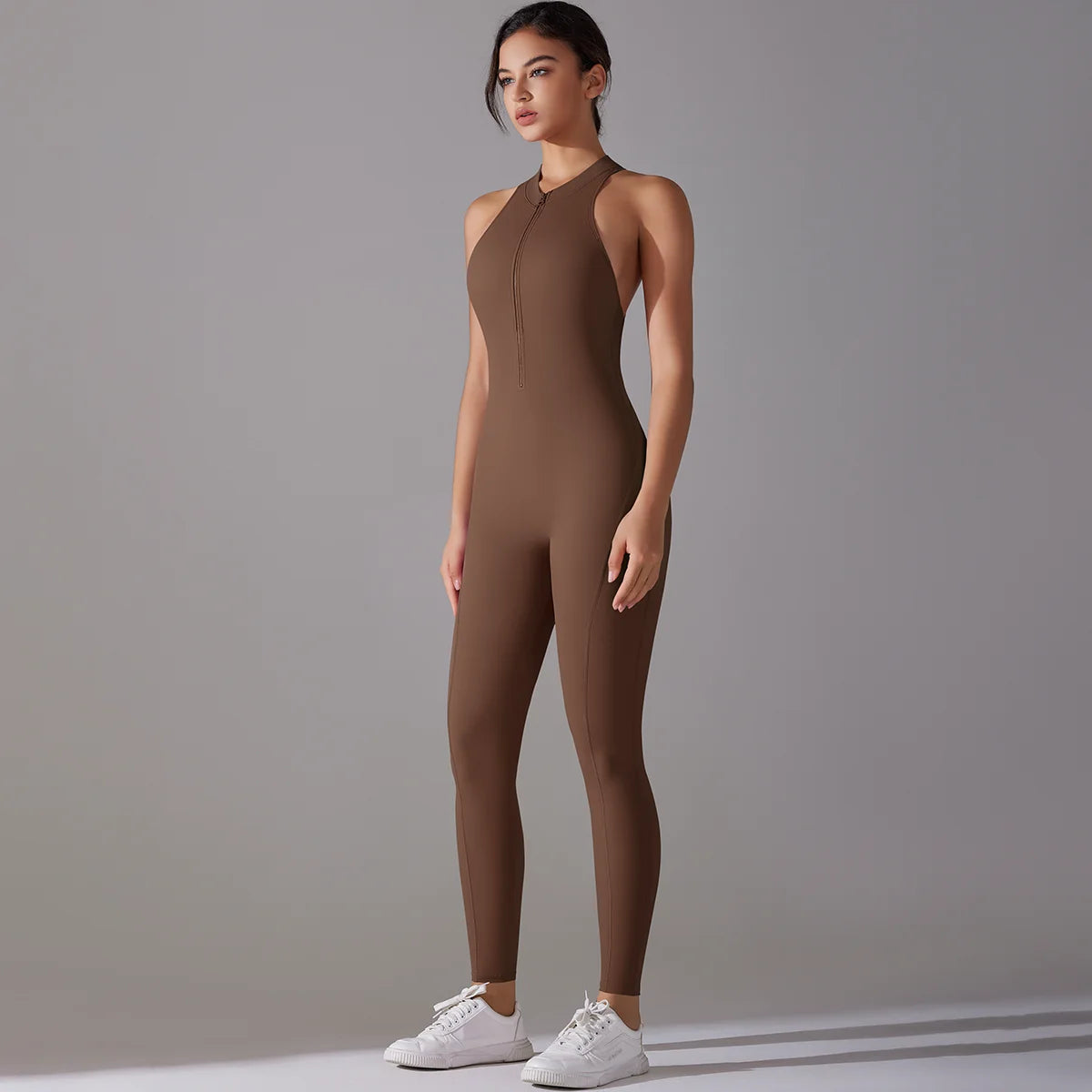 Tummy Control Bodysuit – Push-Up Sculpting Shapewear for Gym Fitness