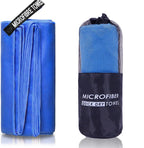 Microfiber Gym Towel – Silver Ion Odor-Free Absorbent Fabric for Workout