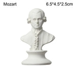 Mini Greek Mythology Bust – Plaster Sculpture for Art Drawing Practice