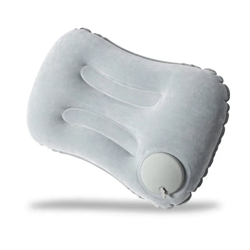 Inflatable Travel Pillow – Ergonomic Support for Camping and Car Comfort
