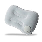 Inflatable Travel Pillow – Ergonomic Support for Camping and Car Comfort