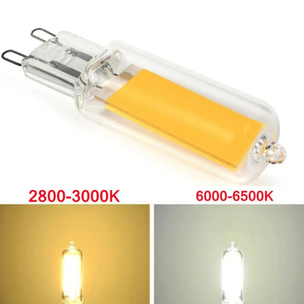 G9 LED Glass Light Bulb – Energy Efficient COB Lamp for Home Lighting