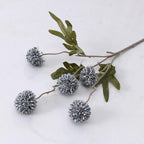 Silk Dandelion Flower Bouquet – Artificial Floral Decor for Wedding Home